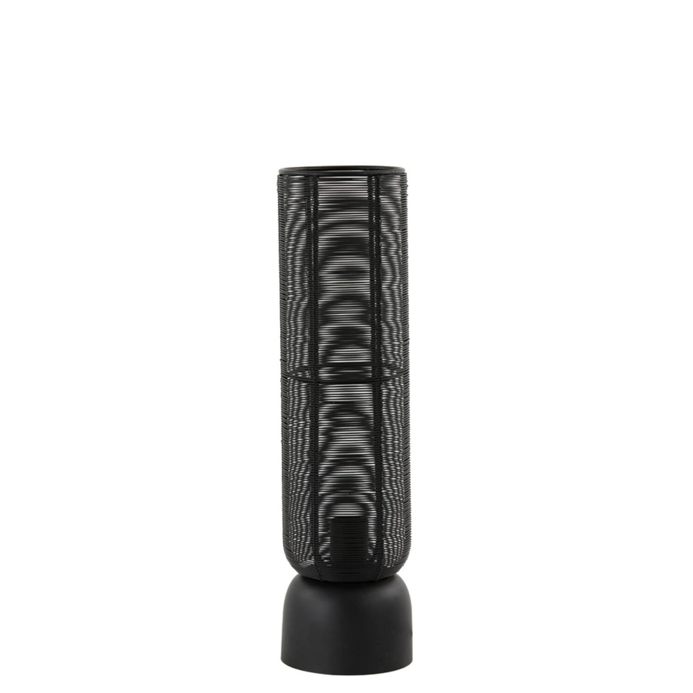 Tafellamp Lezuza Ø 13,5cm zwart
