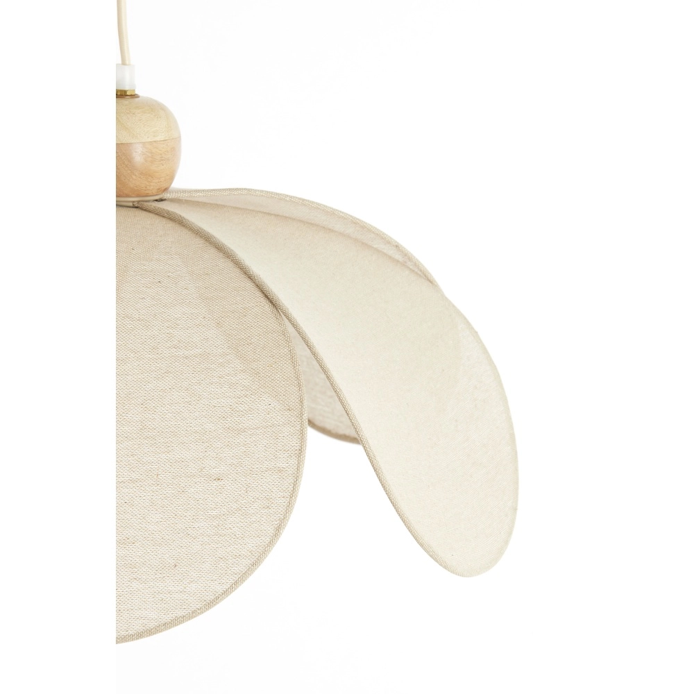 Scandinavische hanglamp Lavriria Ø 50cm - zand Light & Living 8717807835965