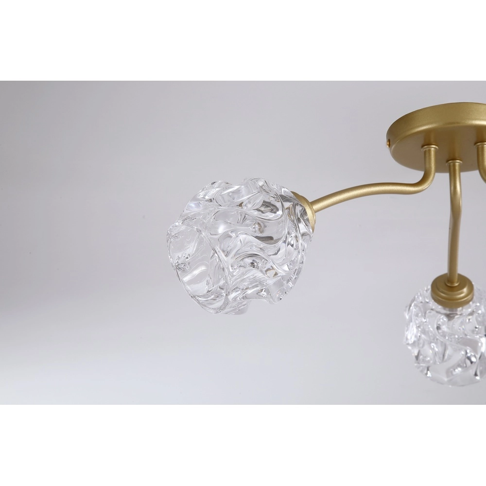 Plafondlamp Astral goud 3-lichts Searchlight 5053423304069