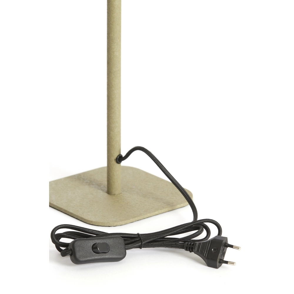 Nachtkastlamp Elenie 15x15cm - mat olijfgroen Light & Living 8717807818784