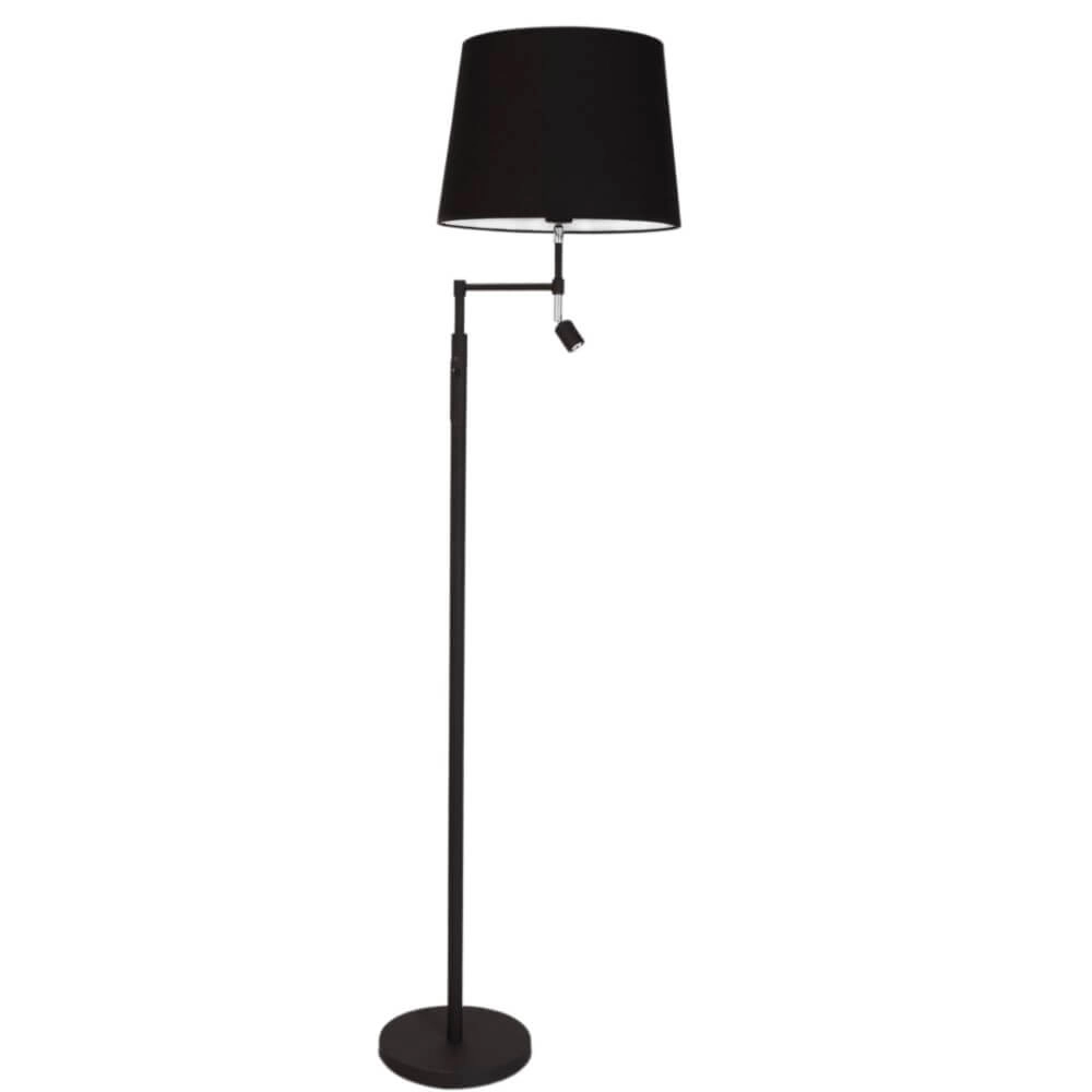 Staande lamp Orlando mat zwart