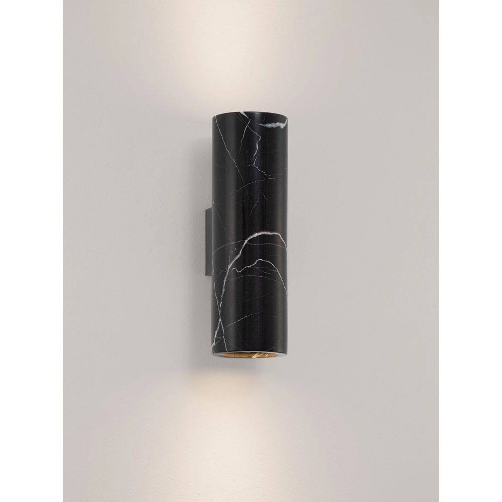 Design wandlamp Olvio zwart marmer Lyora 5212017495815