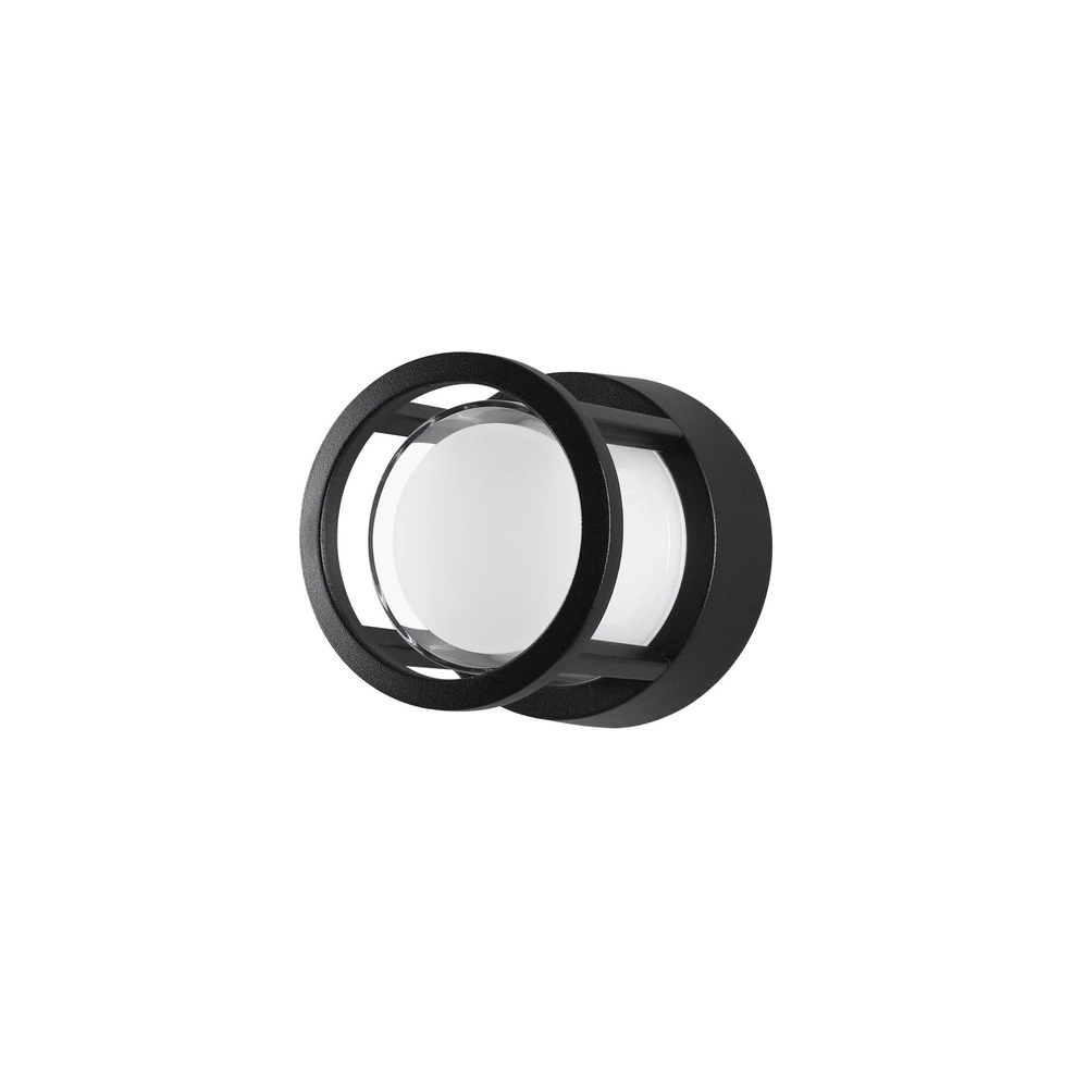 Design wandlamp Agosto rond antraciet Lyora 5212017419231