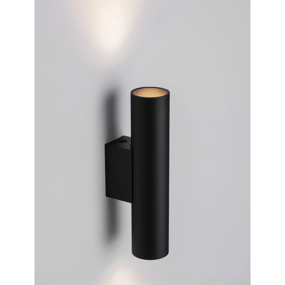 Wandspot Mor up & down zwart