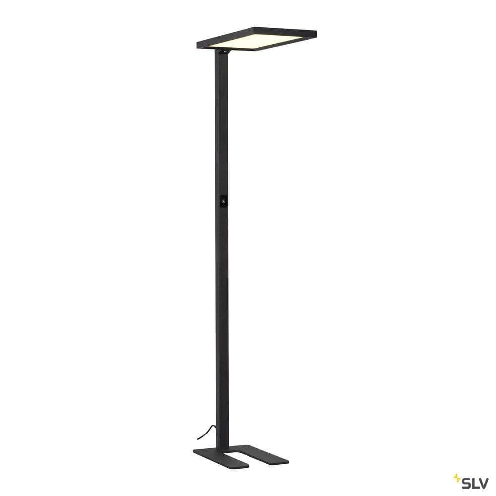 Led vloerlamp Worklight kantoor 195cm zwart SLV 4024163254632