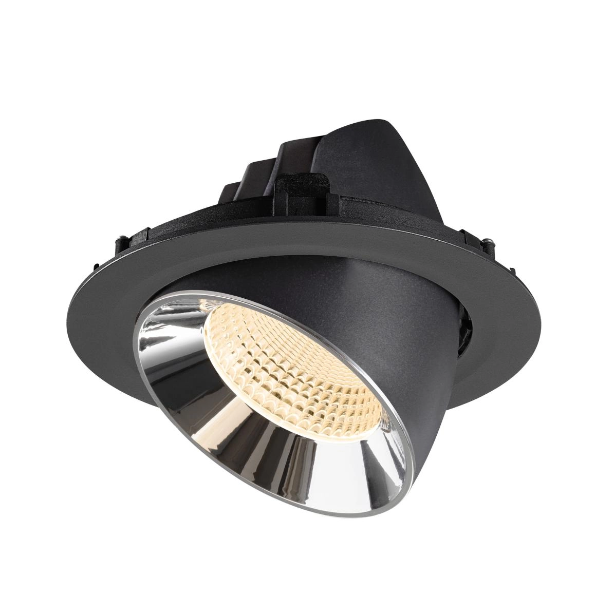 Inbouwspot Numinos Gimble XL zwart/chroom 2700K - 55gr SLV 4024163308823