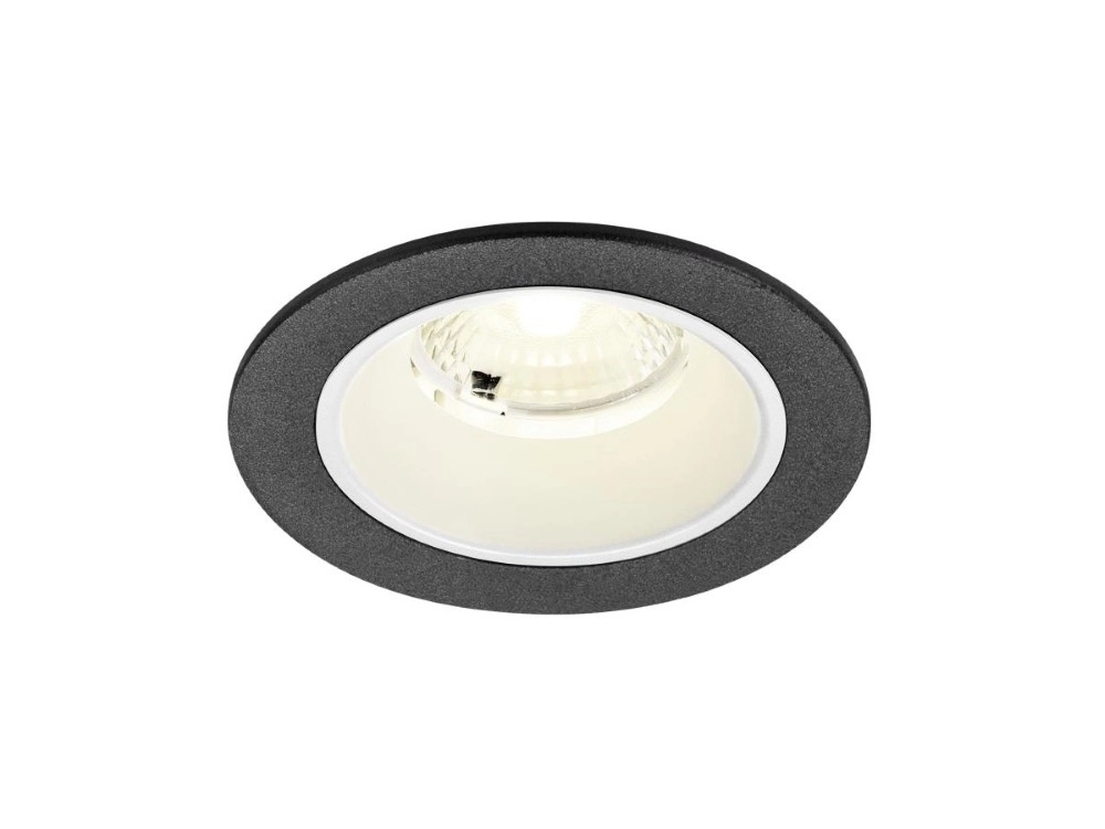 Inbouwspot Numinos S zwart/wit 4000K - 40gr SLV 4024163312813