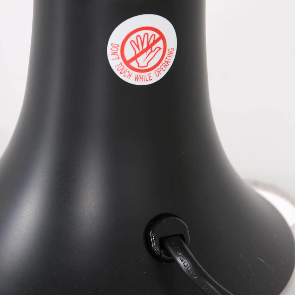 Lavalamp Volcan zwart met blauw Steinhauer 8712746177671
