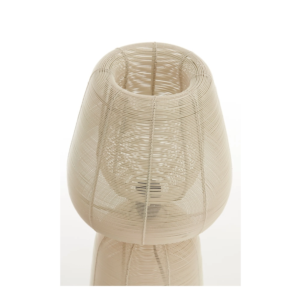 Tafellamp Aboso wit Ø 24cm Light & Living 8717807701598