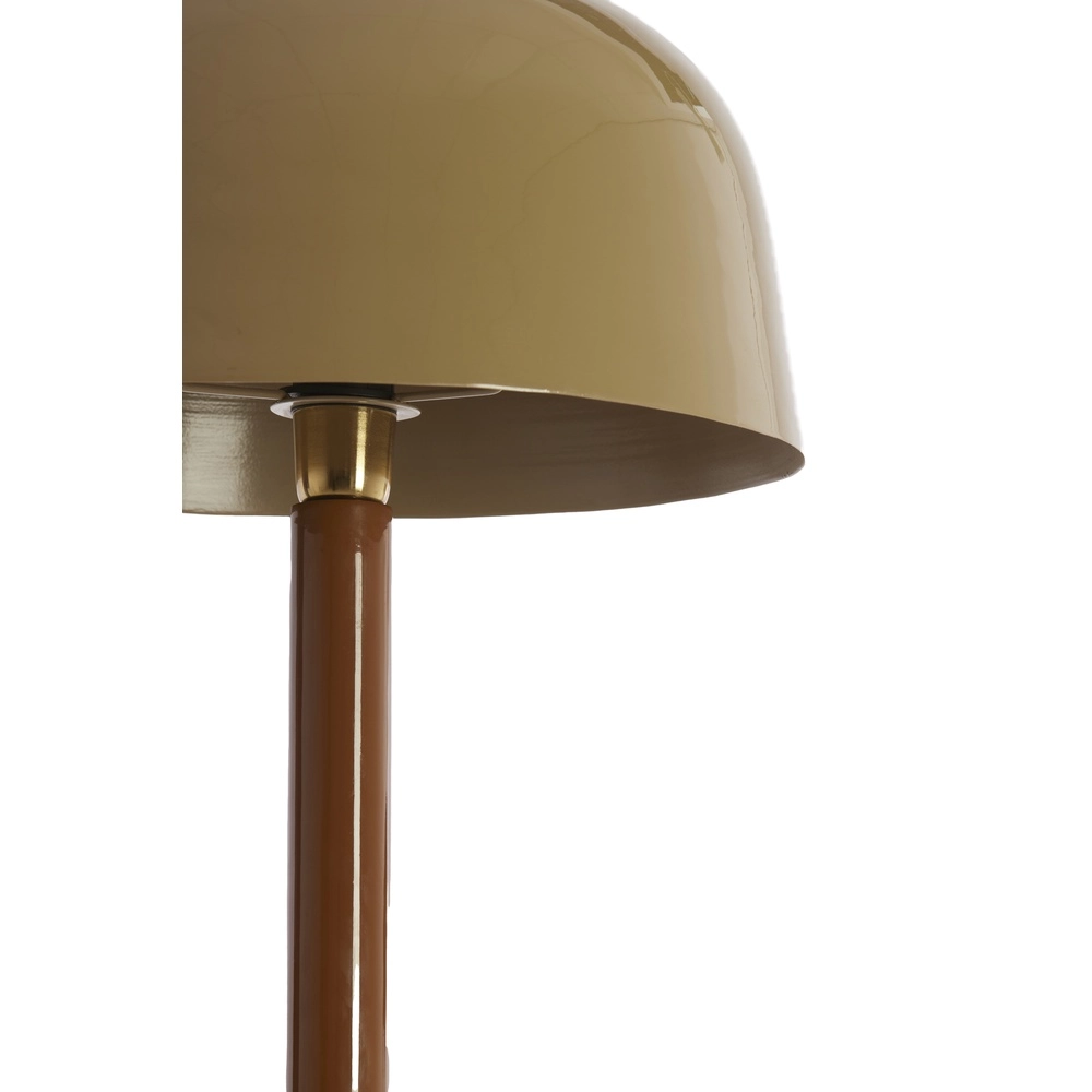 Glazende vloerlamp Marivet bruine tinten Light & Living 8717807816322