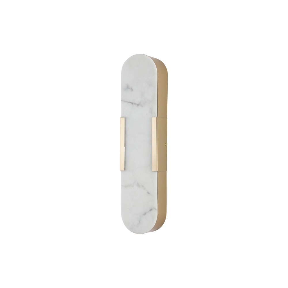 Wandlamp Opaline goud 50cm Searchlight 5053423300757