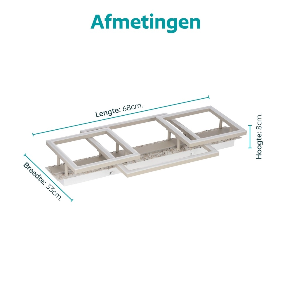 Moderne plafondlamp Crispieri grijs Eglo 9008606403905