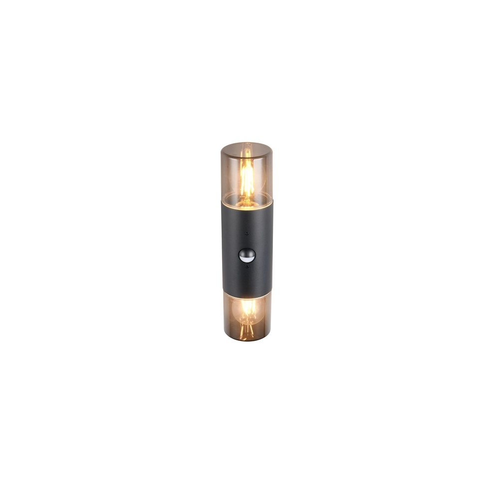 Wandlamp Hoosic dubbel met sensor Trio 4017807603637