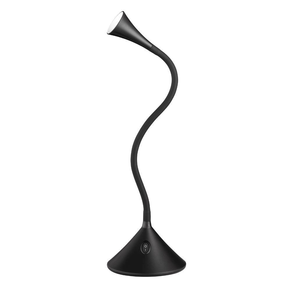 Led leeslamp Viper zwart Trio 4017807292831