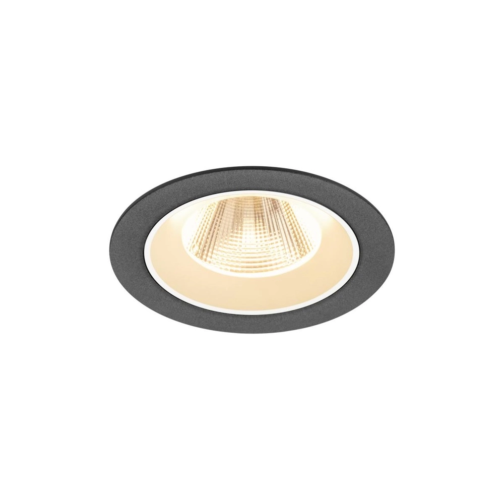 Inbouwspot Numinos M zwart/wit 2700K - 20gr