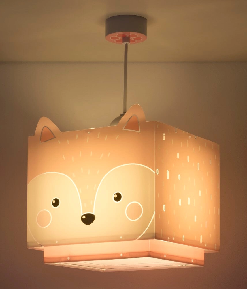 Kinderkamer hanglamp Little Fox roze Dalber 8420406002514