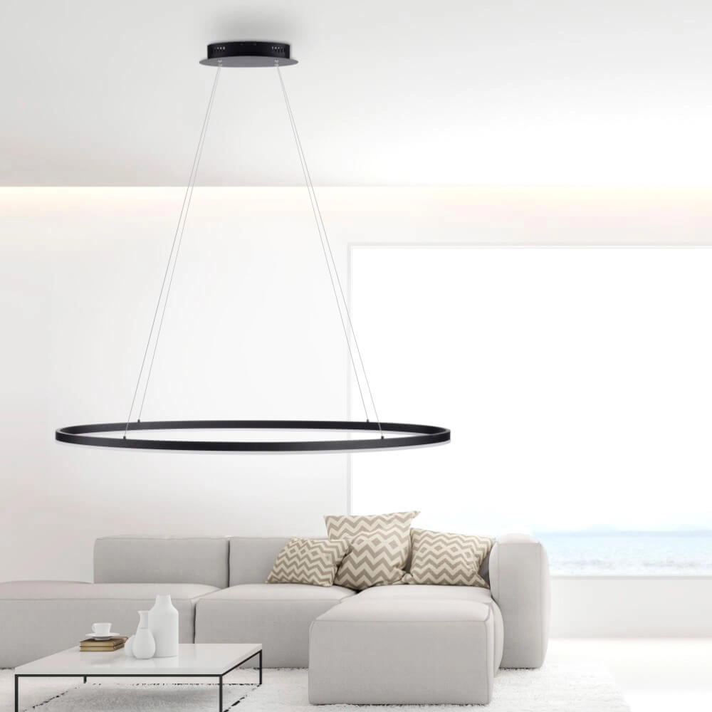 Antraciete hanglamp Titus Ø 118cm Paul Neuhaus 4012248375228