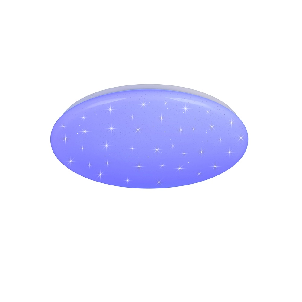 Plafonniere Cetus wit met RGB functie Trio 4017807654561