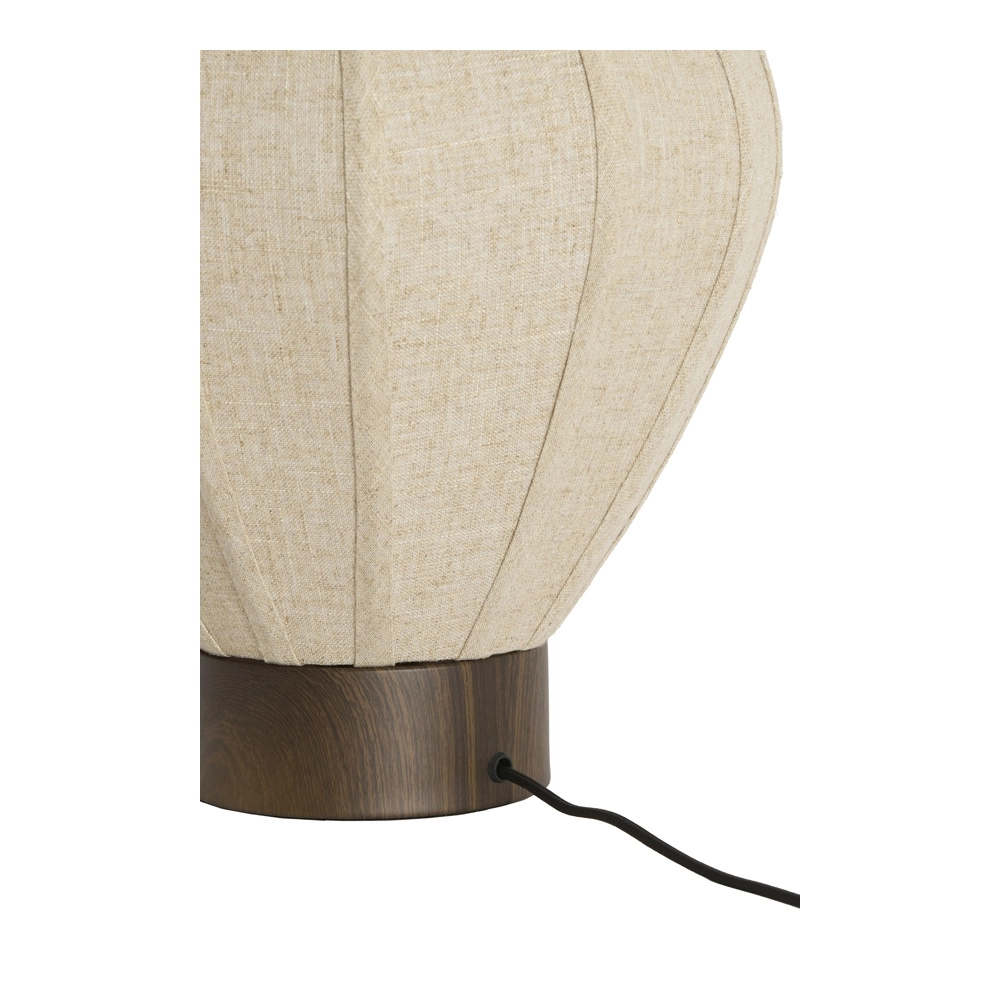 Tafellamp Kyzo Ø 35cm japandi bruin Light & Living 8717807843434