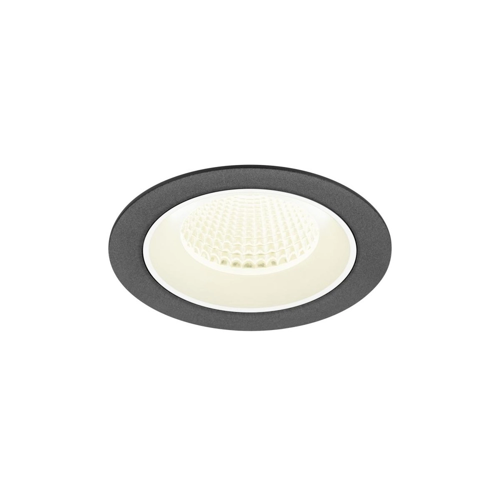 Inbouwspot Numinos M zwart/wit 4000K - 40gr