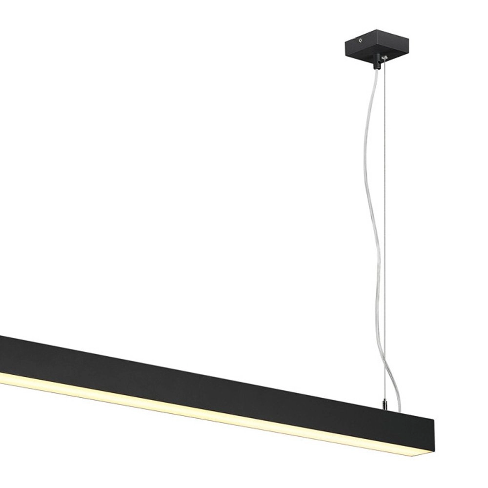 Led hanglamp Q-Line dimbaar 142cm zwart SLV 4024163196116