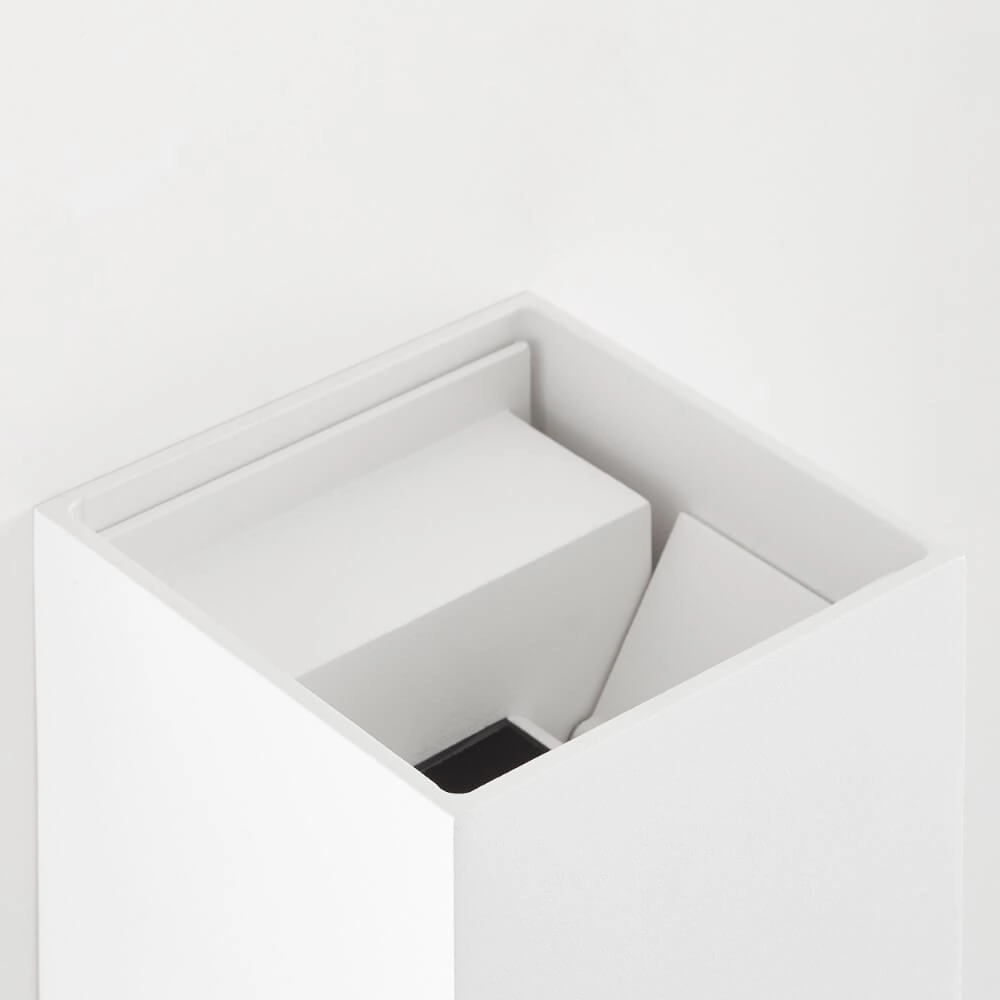 Wandlamp Isak 10 x 10cm wit Brilliant 4004353349270