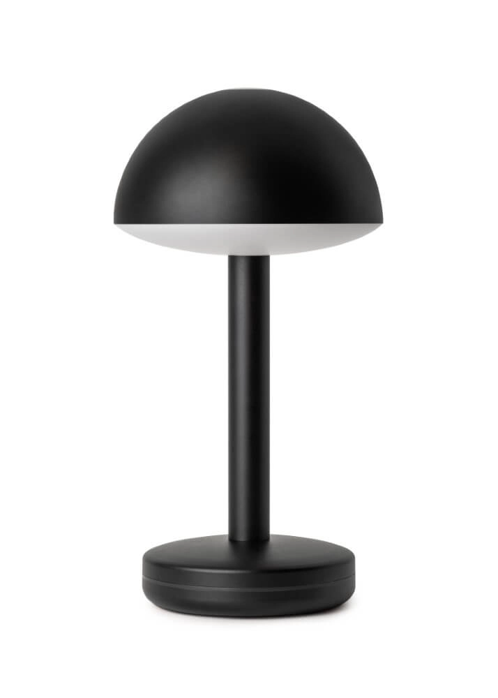 Oplaadbare tafellamp Bug Black