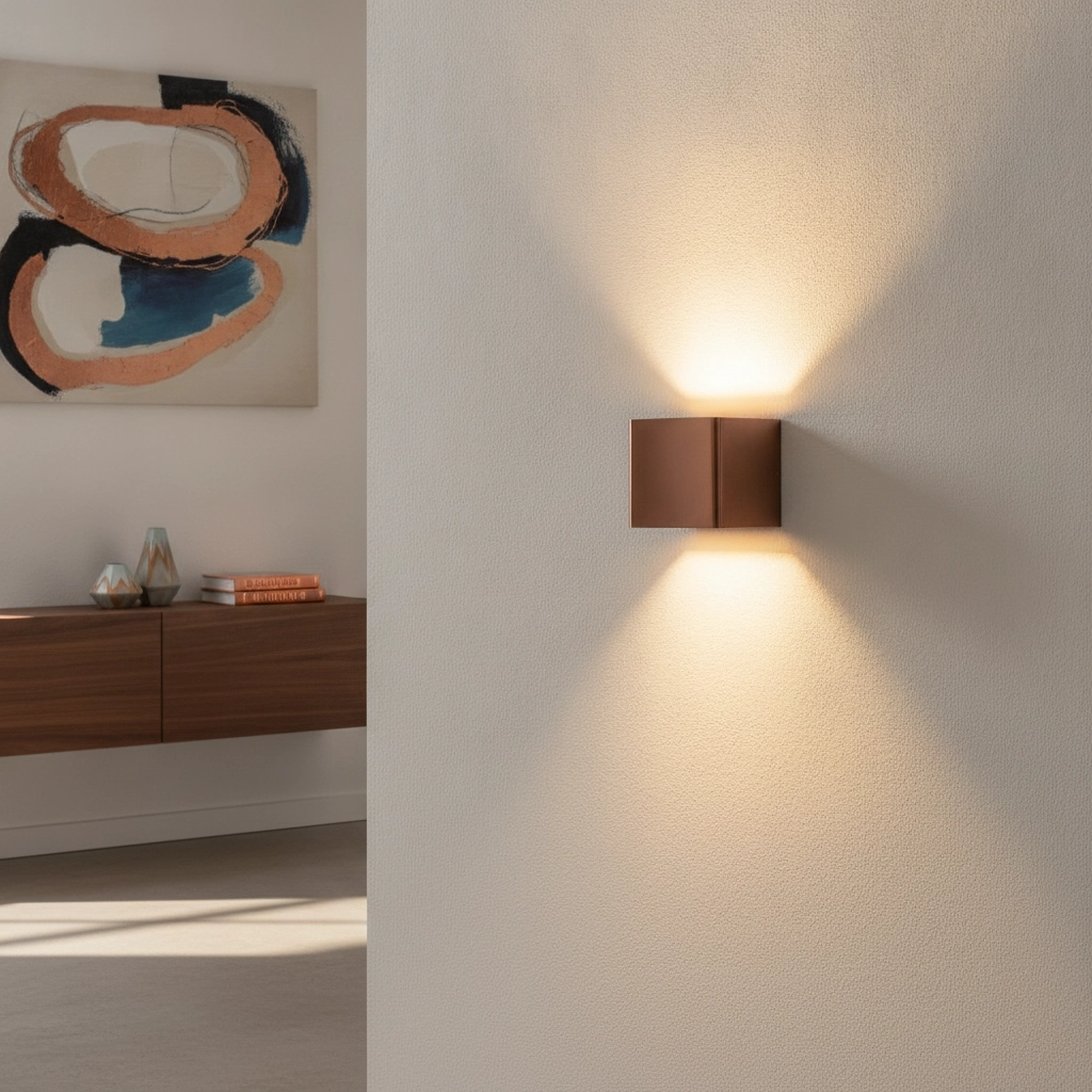 Bronzen wandspot Fulda