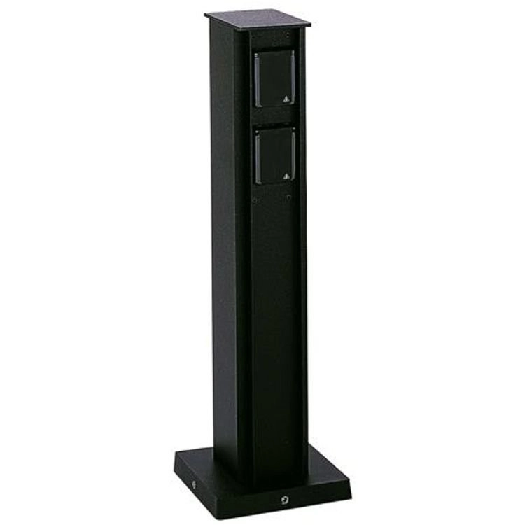 Staande buitenstopcontact Plugpole 4 voudig