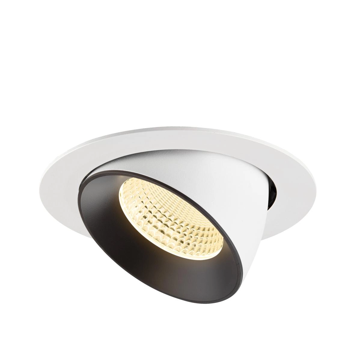 Inbouwspot Numinos Gimble XL wit/zwart 3000K - 55gr SLV 4024163308571