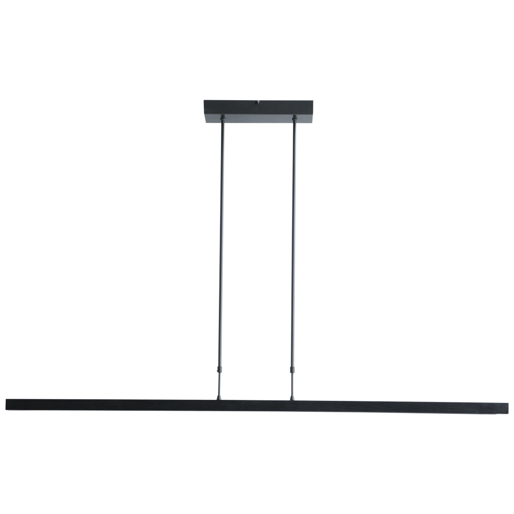 Hanglamp Oak zwart nikkel 134cm