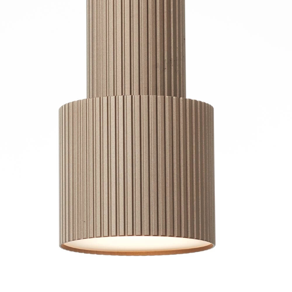 Hanglamp rond Cadiz 4-lichts zwart met brons Brilliant 4004353446955