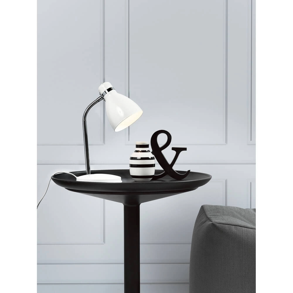 Wit tafellampje Cyclone design Nordlux 5701581220379