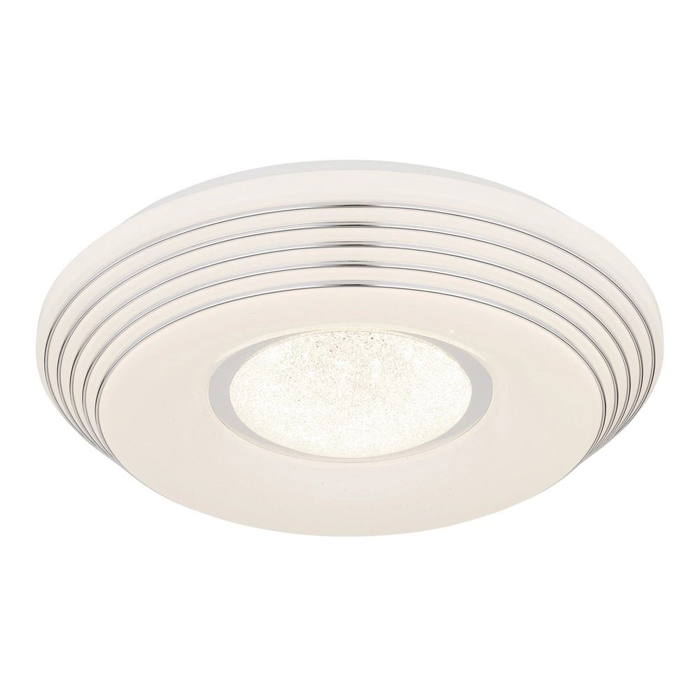 Moderne plafonniere Pillo wit Ø 39cm