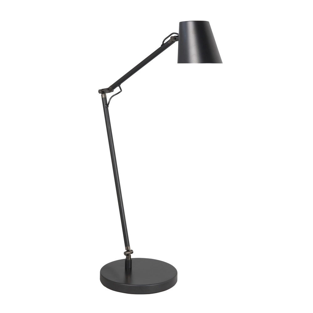 Bureaulamp Metallic zwart