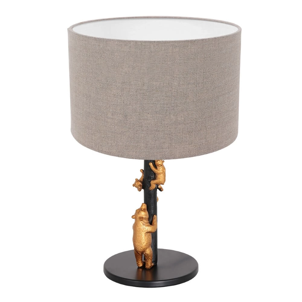 Design schemerlamp Animaux met taupe kap