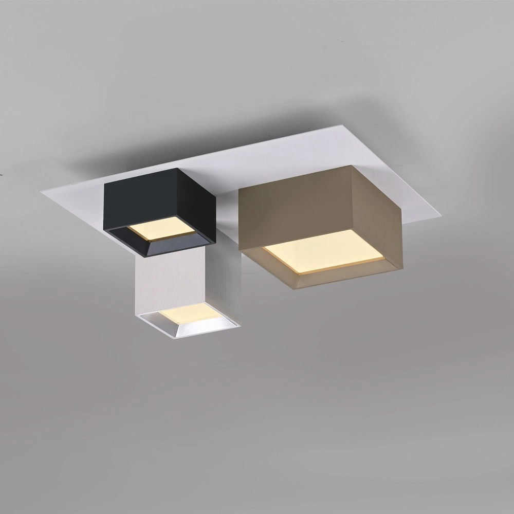 Led plafondlamp Pure Manhattan 3-lichts Paul Neuhaus 4012248396872