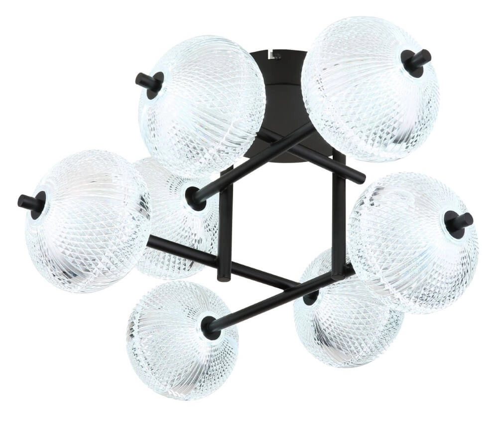 Unieke design plafondlamp Ceps 7-lichts Globo 9007371458547