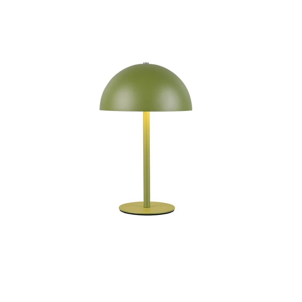 Tafellamp Munoz groen Ø 13cm Trio 4017807640861