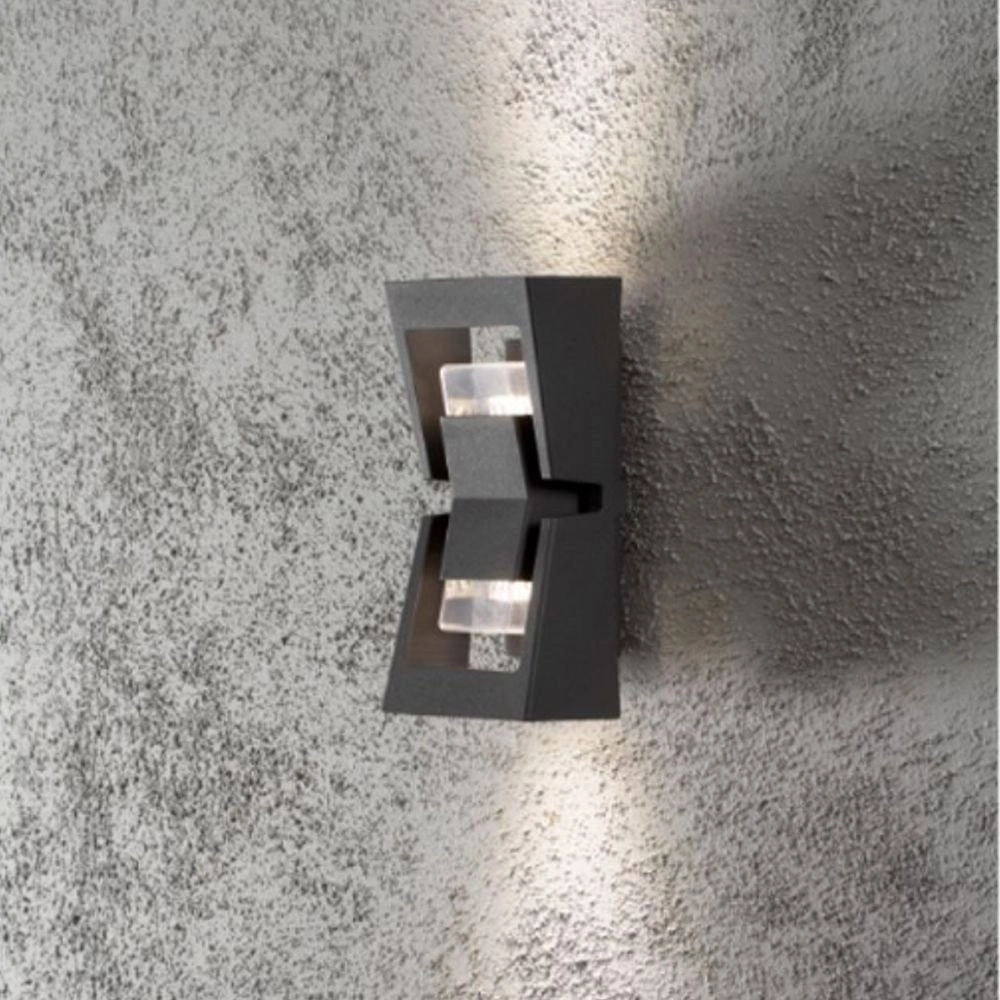 Wandspot Potenza antraciet KonstSmide 7318307955378