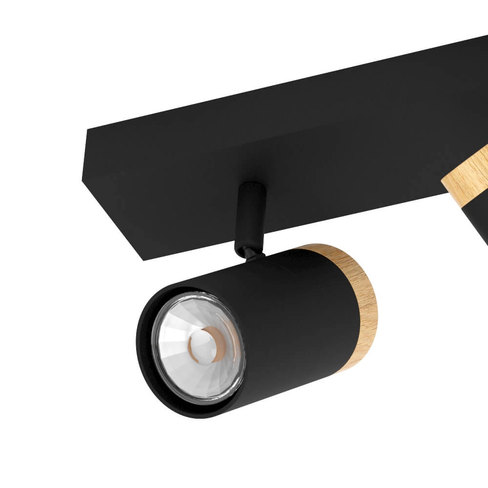 Zwarte opbouwspot Cartagena Stars of Light 9002759396480