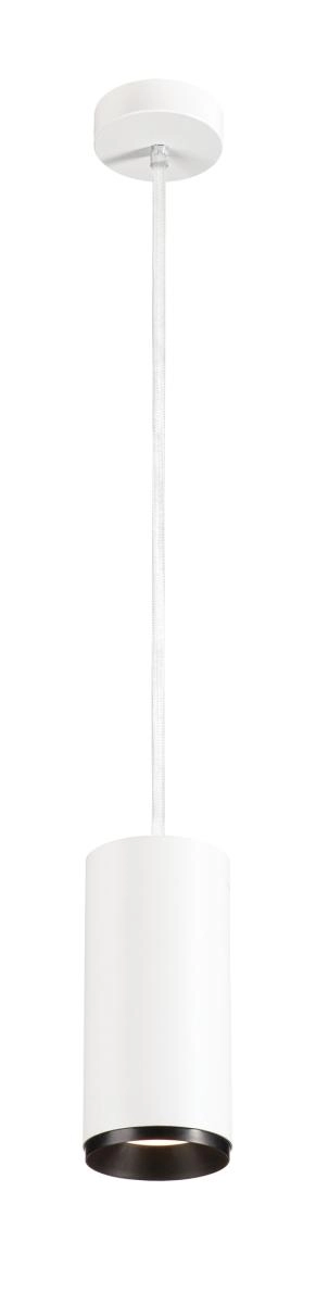 Hanglamp Numinos L Dali wit/zwart 4000K - 60gr