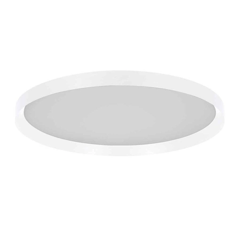 Strakke plafondlamp Flady wit Ø 50cm Steinhauer 8712746177367