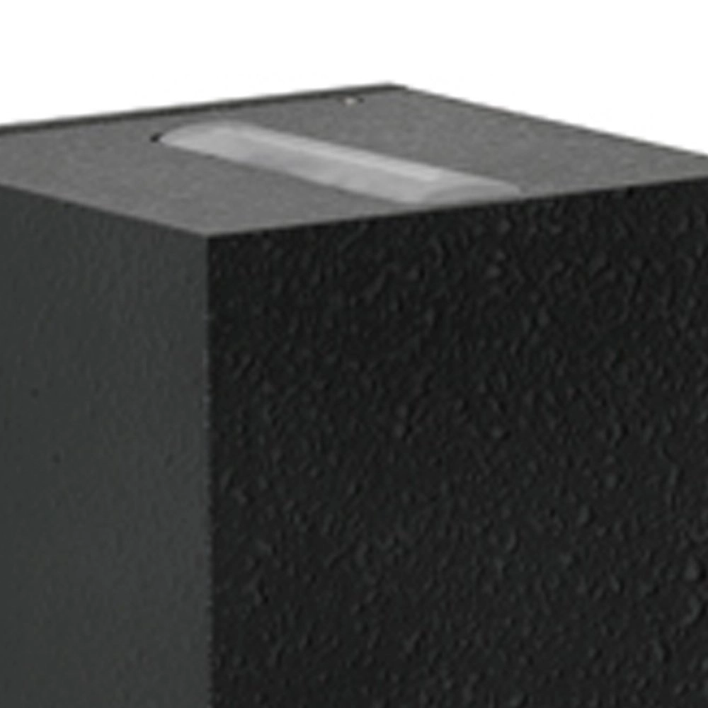 Vierkante Led muurlamp Zenn 10,5cm - zwart Albert 4007235623703