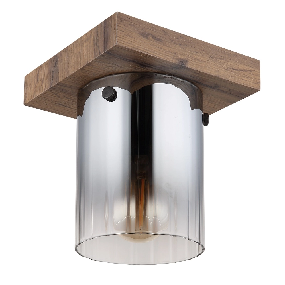 Plafondlamp Underwood hout Globo 9007371478033