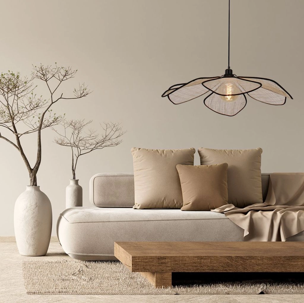Hanglamp Lumaflora zwart Steinhauer 8712746181029