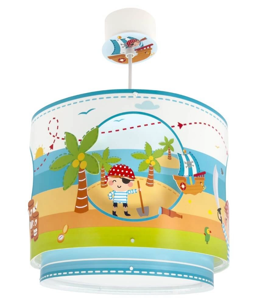 Kinderkamer hanglamp Pirate Island Ø 26cm Dalber 8420406002736