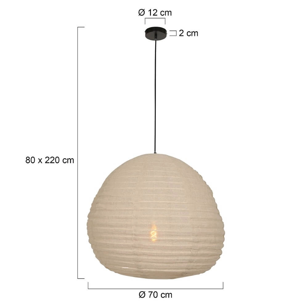 Hanglamp Bangalore Ø 70cm Steinhauer 8712746127935