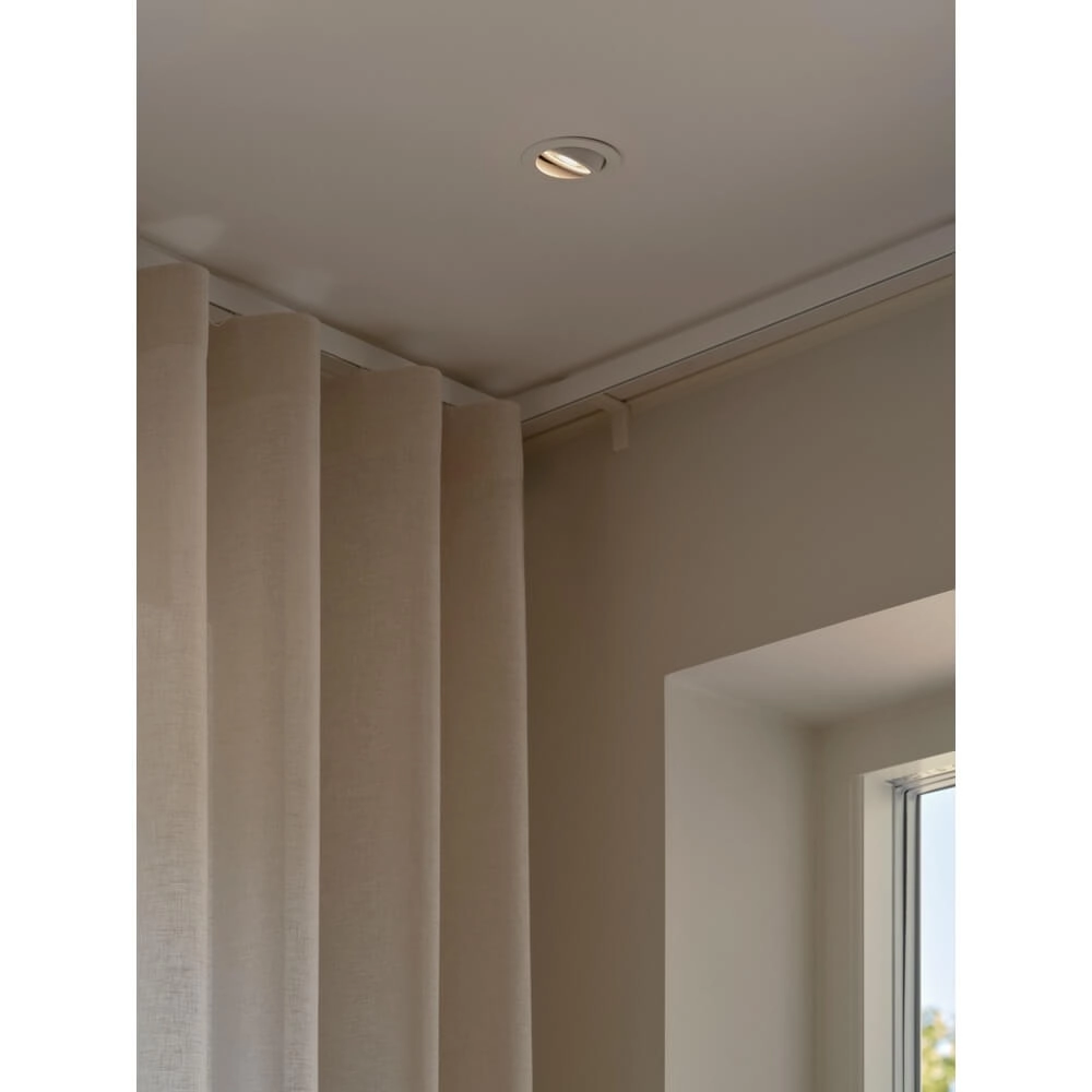 Witte inbouwspot Monolo Ø 8,2cm Nordlux 5704924023170