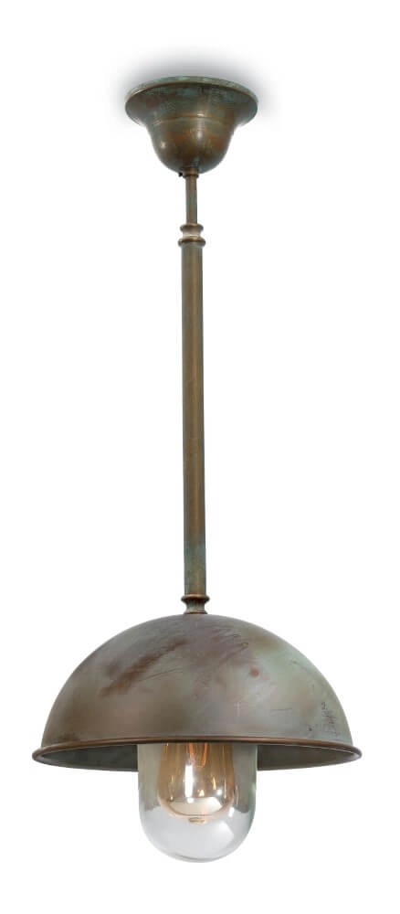 Messing hanglamp Circle